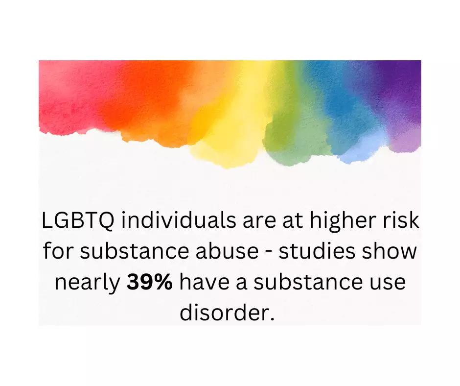 LGBTQ Substance Addiction Stats