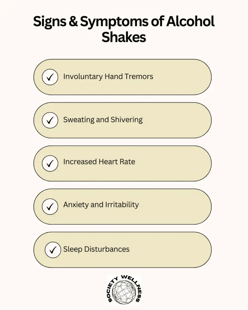 Signs & Symptoms of Alcohol Shakes