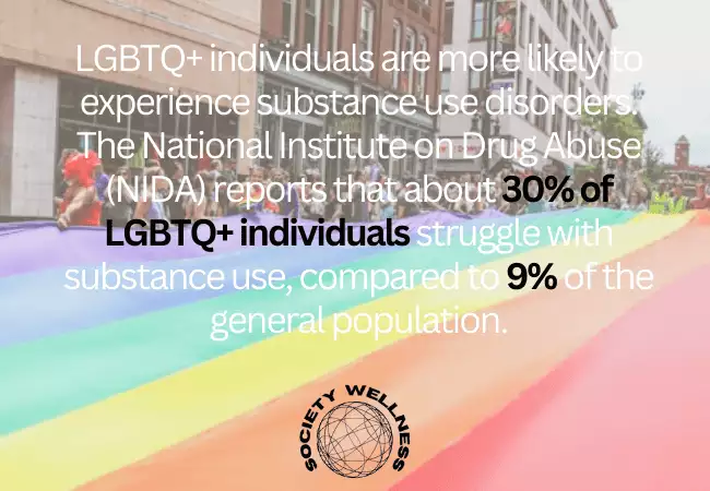 Substance Use Rates Among LGBTQ+ Individuals